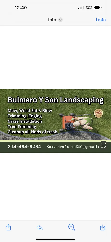 Local yard cleanup service with custom design in Kerens, TX by Bulmaro Y Son Landscaping