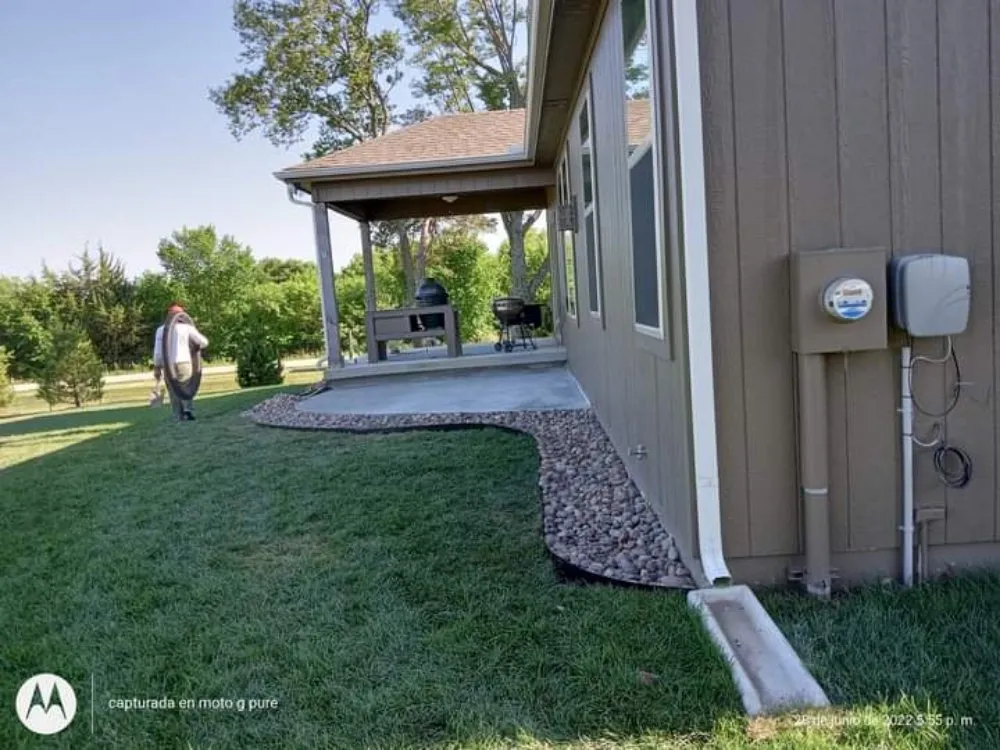 Expert lawn care service with custom design in Olathe, KS by Bumblebee Lawn Care & Stone Solution