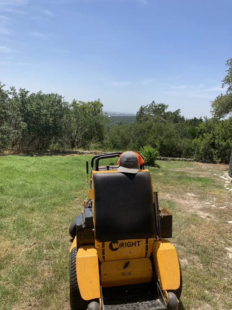 Top-rated landscape design with custom design in San Antonio, TX by Bumblebee Lawn Service