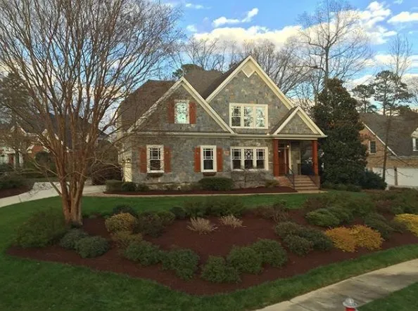 Top-rated garden landscaping with custom design in Raleigh, NC by Bunn Landscaping Services
