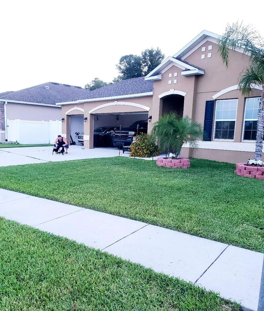 Professional landscape design for residential properties in Orlando, FL by Bunny Care Special Services