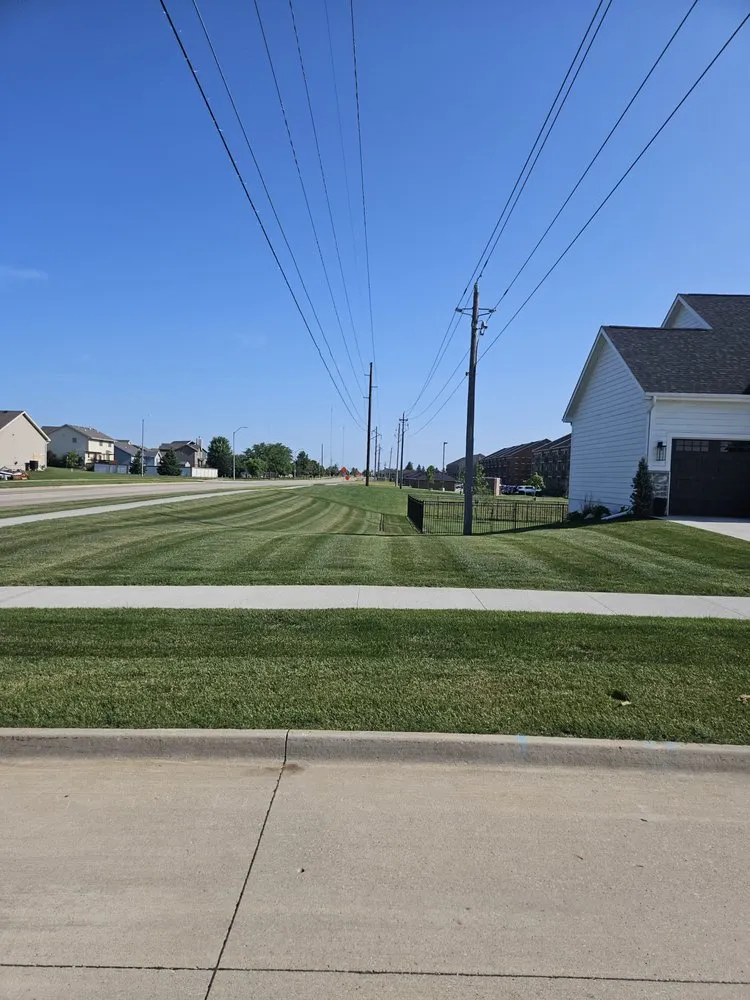 Expert landscape installation with custom design across Des Moines, IA - Burch Lawn & Landscaping