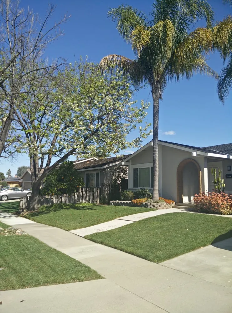 Professional residential landscaping for homes across San Jose, CA - Burchinal Lawn Aerating