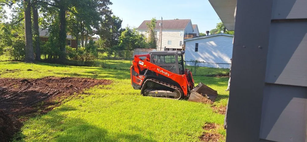 Reliable yard cleanup service in Hubert, NC by Burch's Landscaping