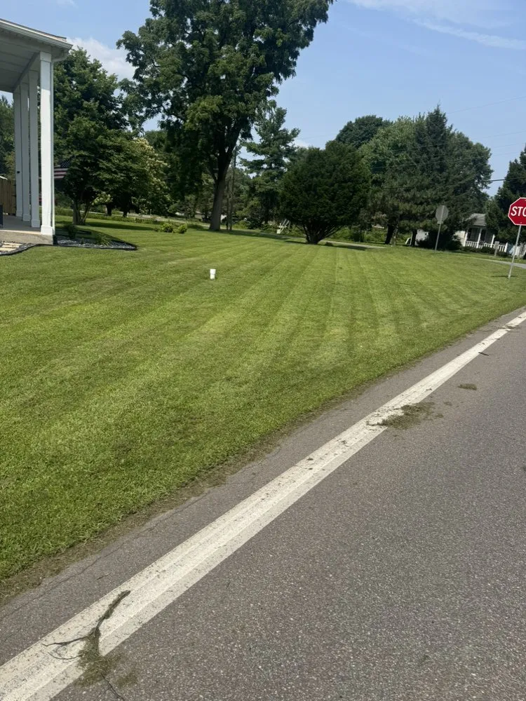 Affordable landscape installation in Elkhart, IN by Burden’s Mowing Service