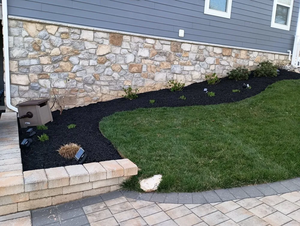 Professional landscape installation in Frederick, MD by Burdette landscaping