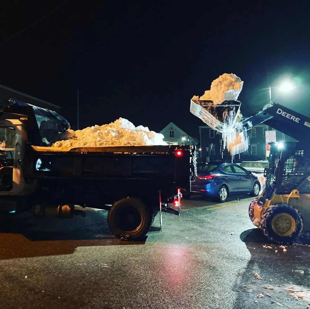 Professional landscape design for year-round maintenance in Barrington, NH by Burgess Landscaping Services