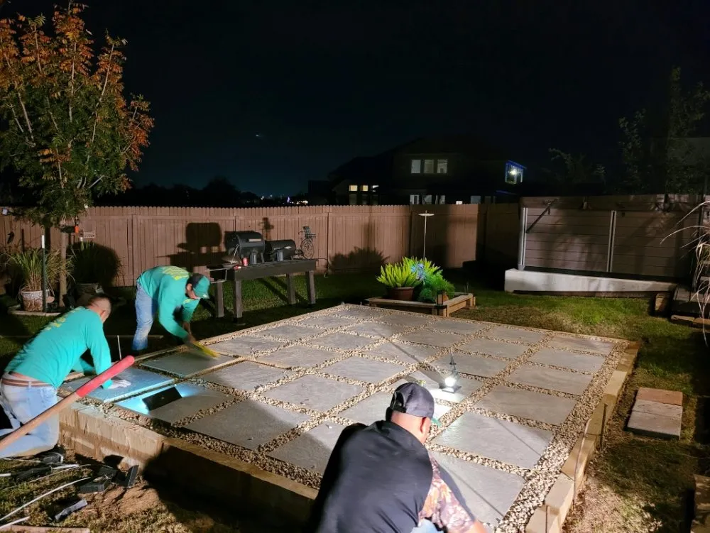 Professional outdoor landscaping in San Antonio, TX - Burgess Services