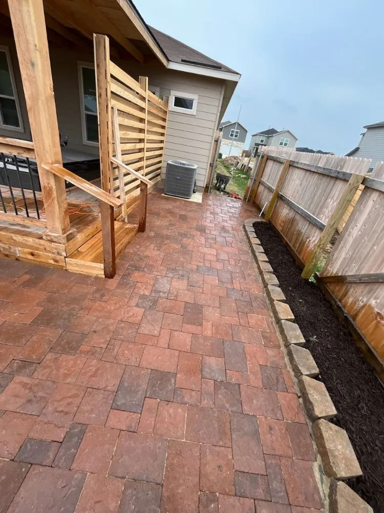 Trusted lawn mowing service with custom design across San Antonio, TX - Burgess Services