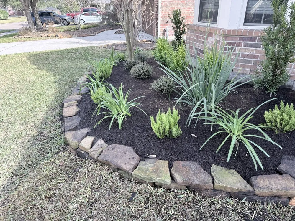 Affordable landscape design in Katy, TX - Burke Landscape Design