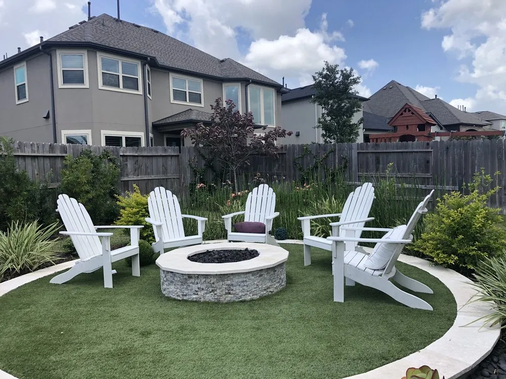 Professional lawn care service in Katy, TX by Burke Landscape Design