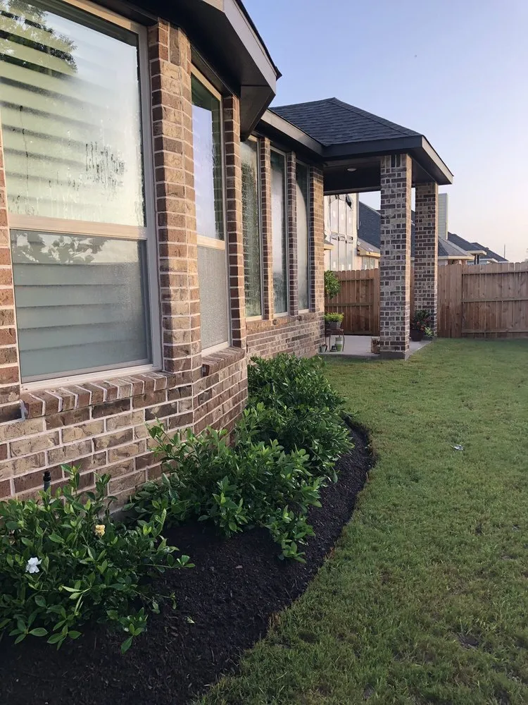 Affordable residential landscaping in Katy, TX by Burke Landscape Design
