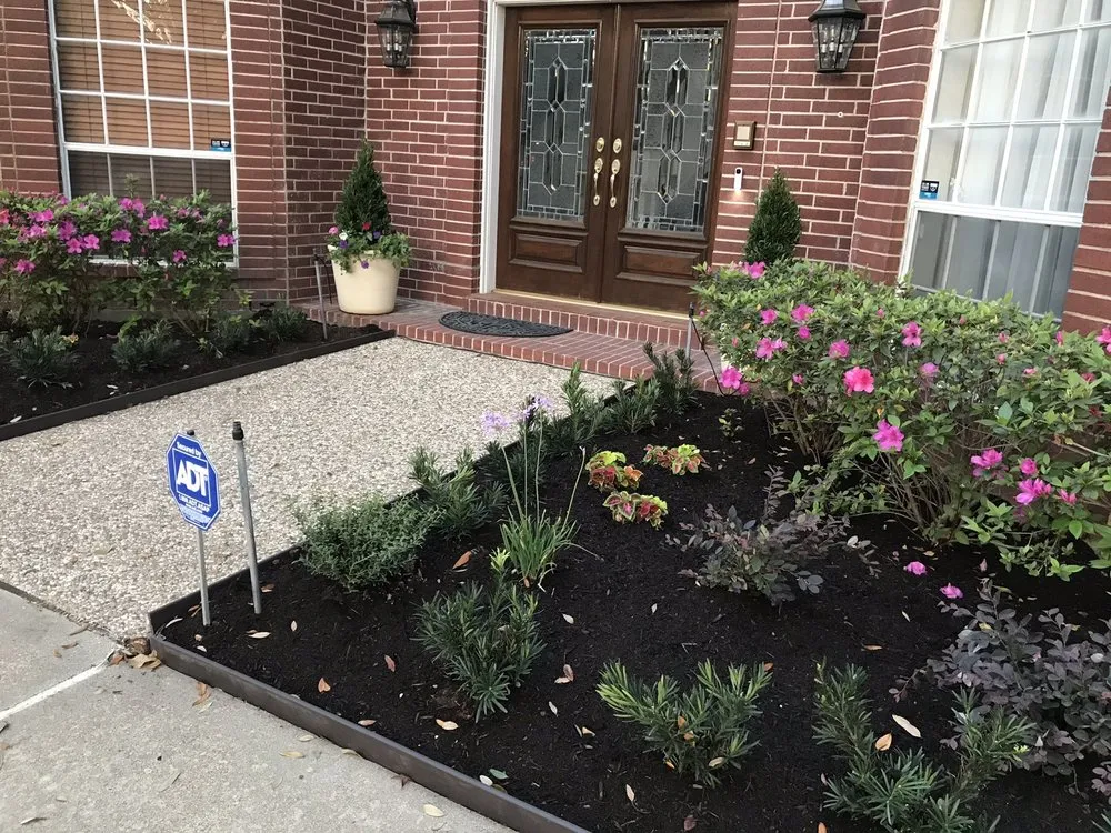 Trusted yard cleanup service in Katy, TX by Burke Landscape Design