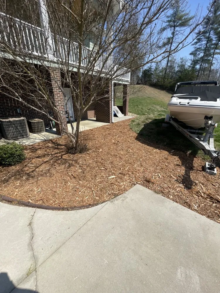 Custom landscape design in Morganton, NC by Burke Landscaping Solutions