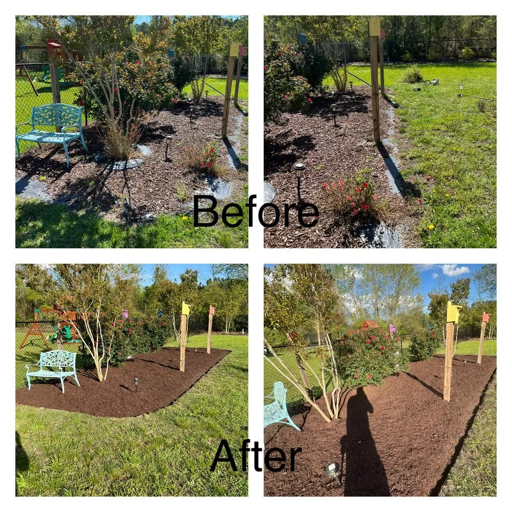 Custom yard cleanup service experts serving Swansboro, NC - Burke Lawn Care