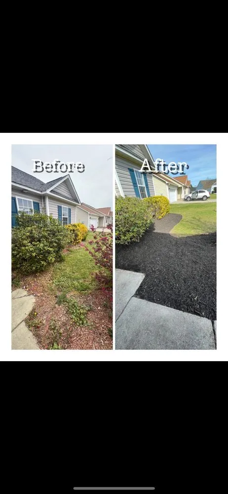 Custom yard cleanup service near you in Swansboro, NC by Burke Lawn Care