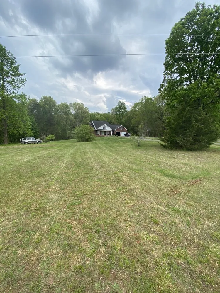 Local outdoor landscaping for homes in Connelly Springs, NC by Burke Lawn Guys