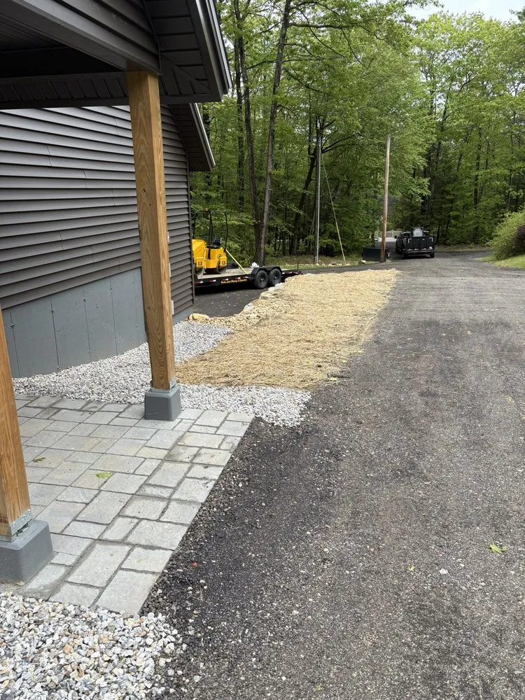 Custom landscape design experts serving Barnstead, NH - Burkes Land clearing & Excavation