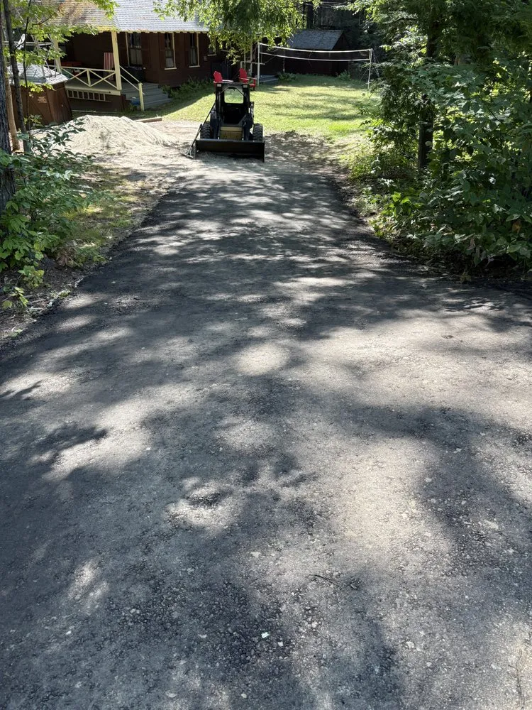 Reliable garden landscaping for beautiful yards in Barnstead, NH by Burkes Land clearing & Excavation