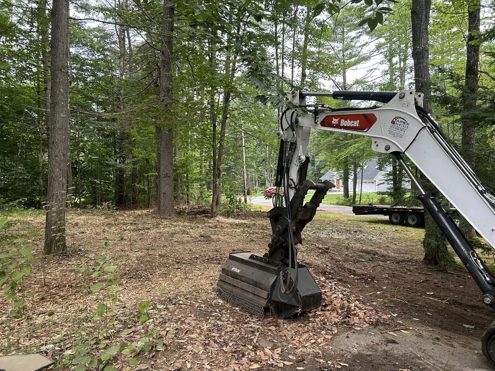 Expert lawn care service for homes in Barnstead, NH by Burkes Land clearing & Excavation