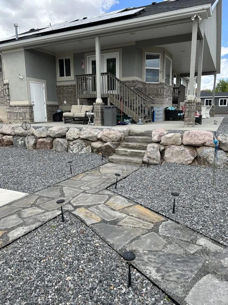 Custom landscape installation in Salt Lake City, UT - Burke's Landscaping
