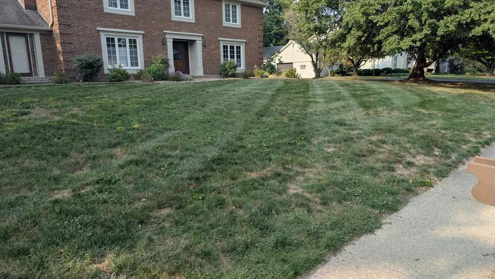 Affordable lawn mowing service for year-round maintenance in Indianapolis, IN by Burke's Lawn Service