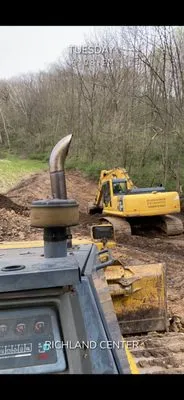 Burkhamer excavating