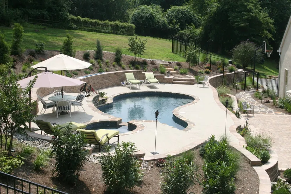 Local garden landscaping in Malvern, PA by Burkholder Brother's