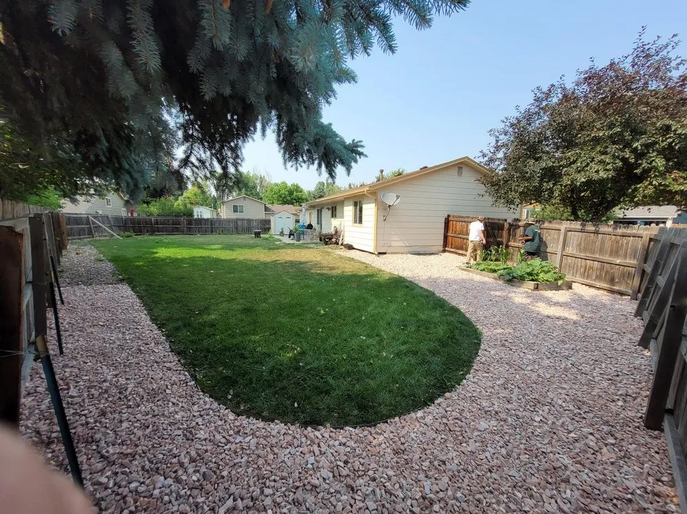 Trusted lawn mowing service with custom design in Fort Collins, CO by Burkley Landscapes