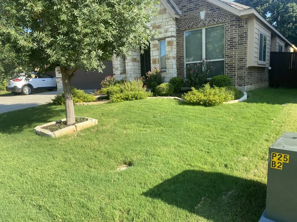 Expert landscape installation in Cross Timber, TX by Burleson Brothers Mowing