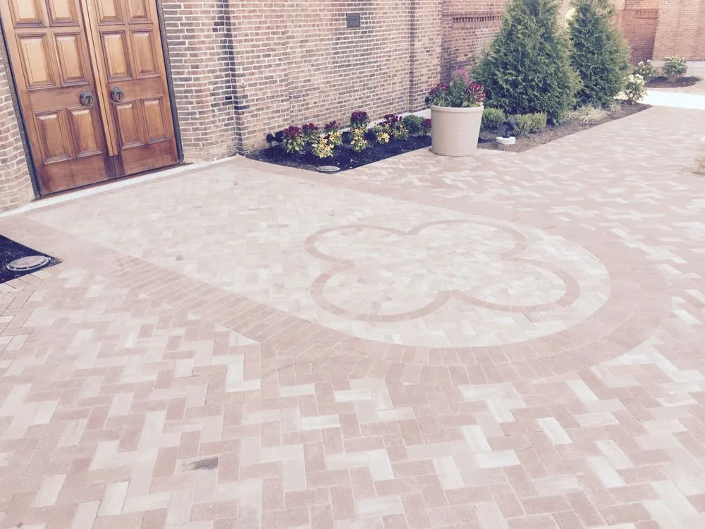 Custom landscaping services near you in Eaton, OH by Burlesons Brick Pavers and Landscaping