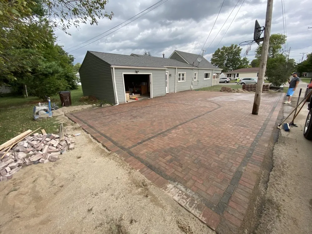 Affordable landscaping services for year-round maintenance in Eaton, OH by Burlesons Brick Pavers and Landscaping