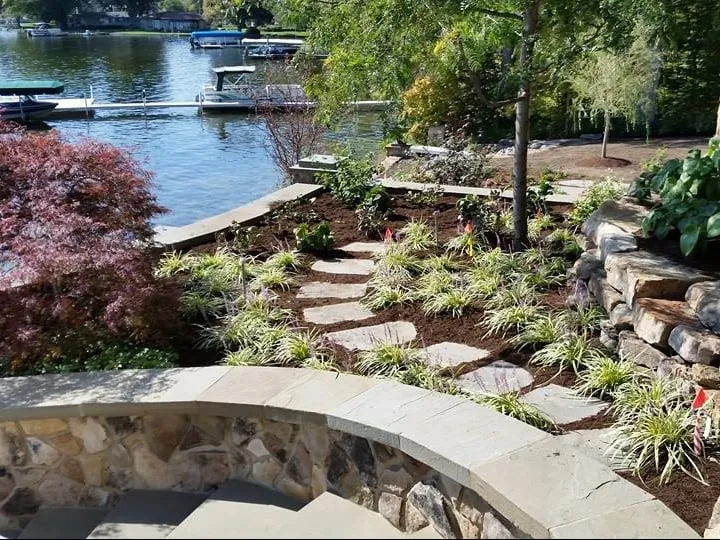 Professional landscape installation near you in Roanoke, IN by Burley Landscape Design