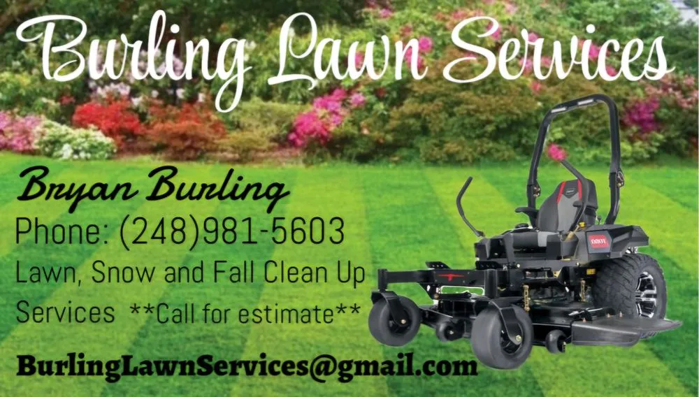 Local landscaping services in Waterford Township, MI by Burling Lawn Services