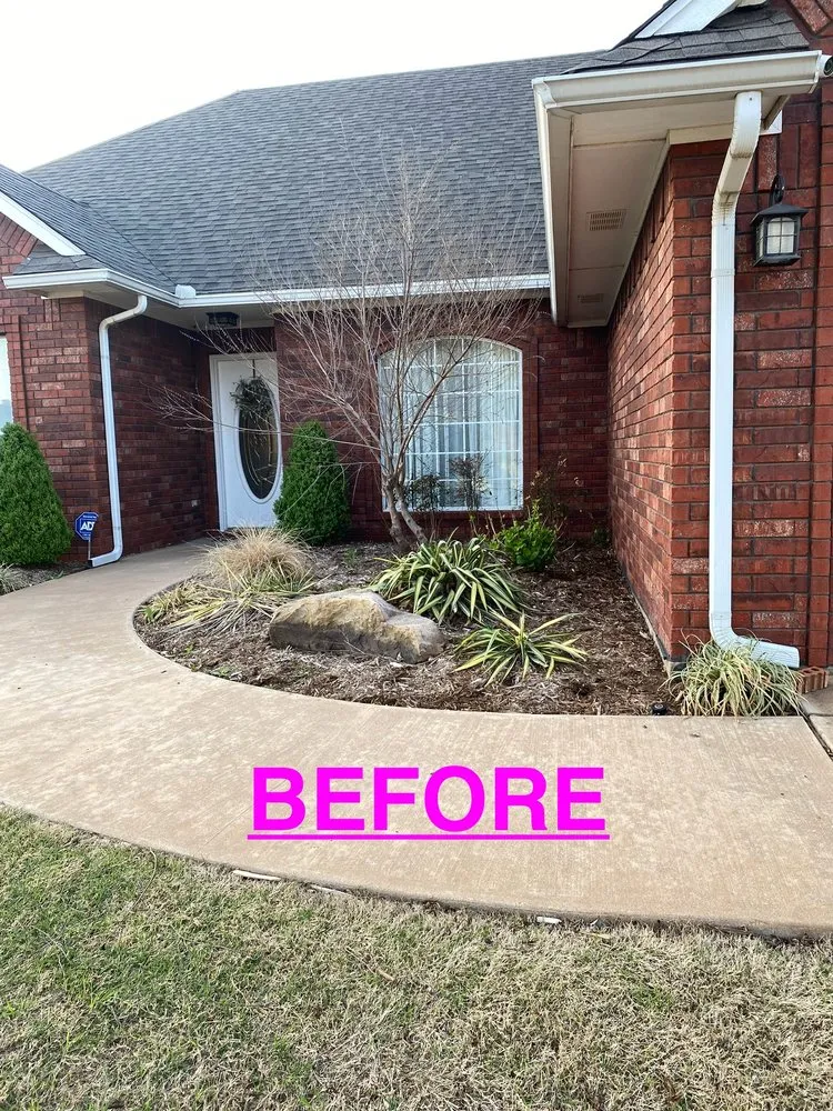 Affordable outdoor landscaping in Lawton, OK by Burlton Landscapes And Tree
