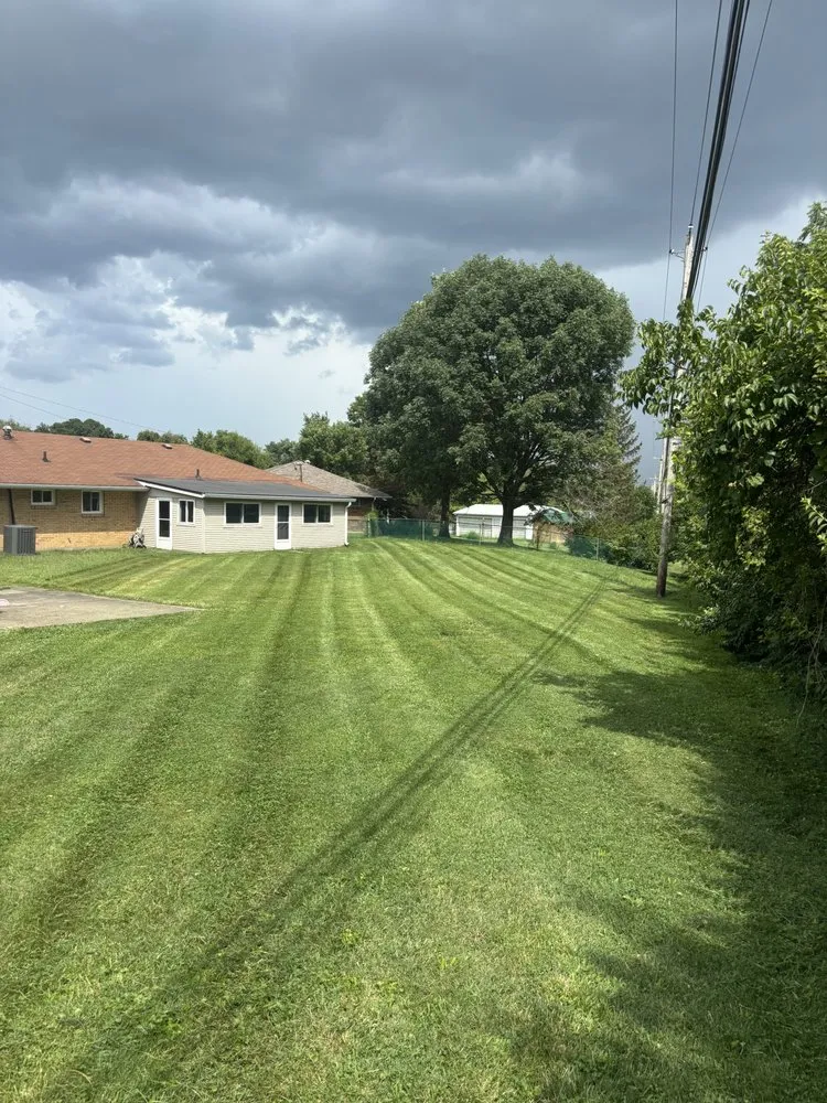 Professional yard maintenance in Clarksville, OH by Burnells LawnCare