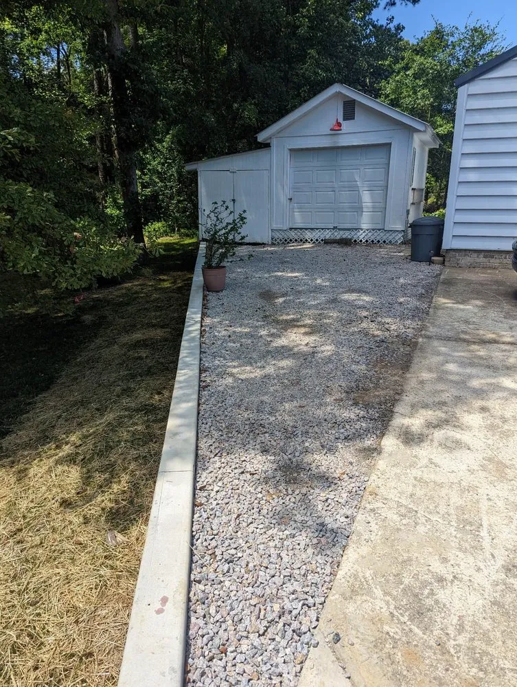 Professional yard maintenance in Wendell, NC - Burning It Concrete