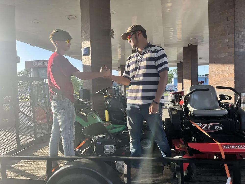 Local lawn mowing service in Wichita, KS by Burns Brothers