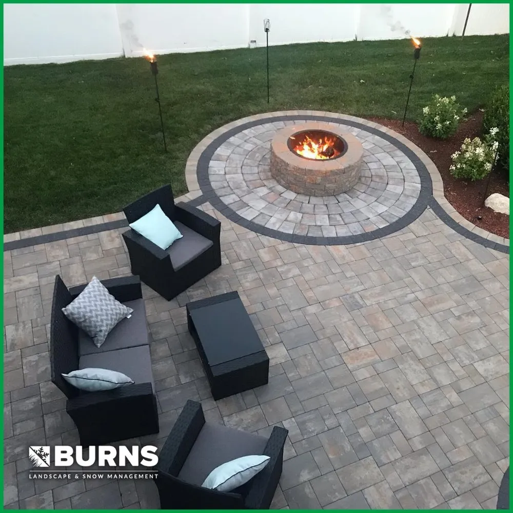 Professional landscape design for homes across Tewksbury, MA - Burns Landscape and Snow Management