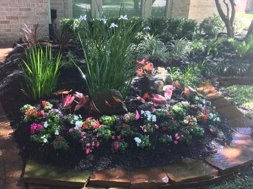 Top-rated landscape design for residential properties in Houston, TX by Burns Landscaping