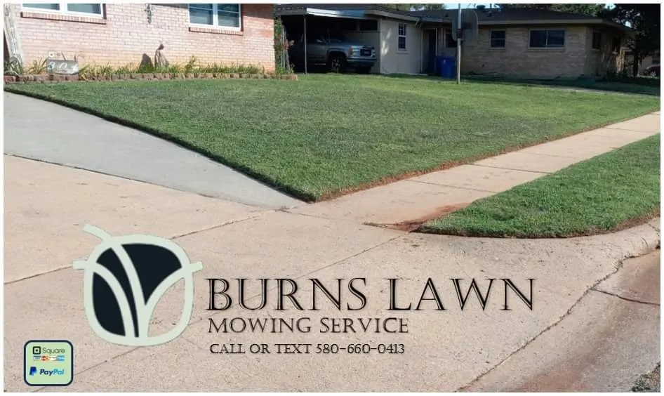 Reliable yard maintenance for beautiful yards in Burns Flat, OK by Burns Lawn