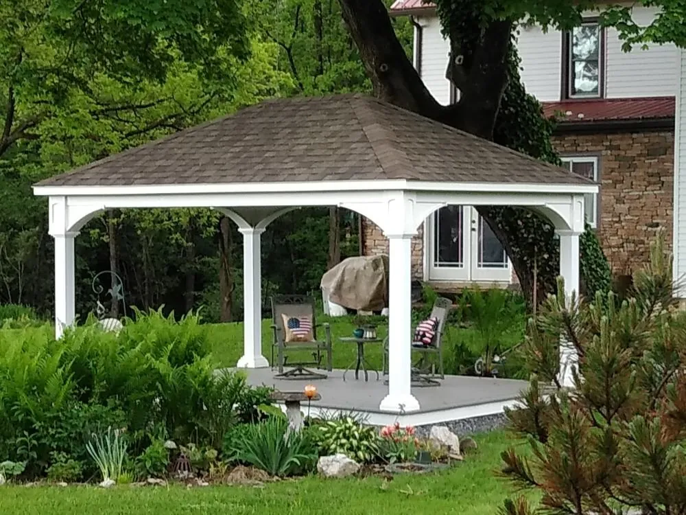 Custom residential landscaping in Danville, PA by Burst Landscape Supplies