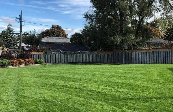 Burton Lawn and snow