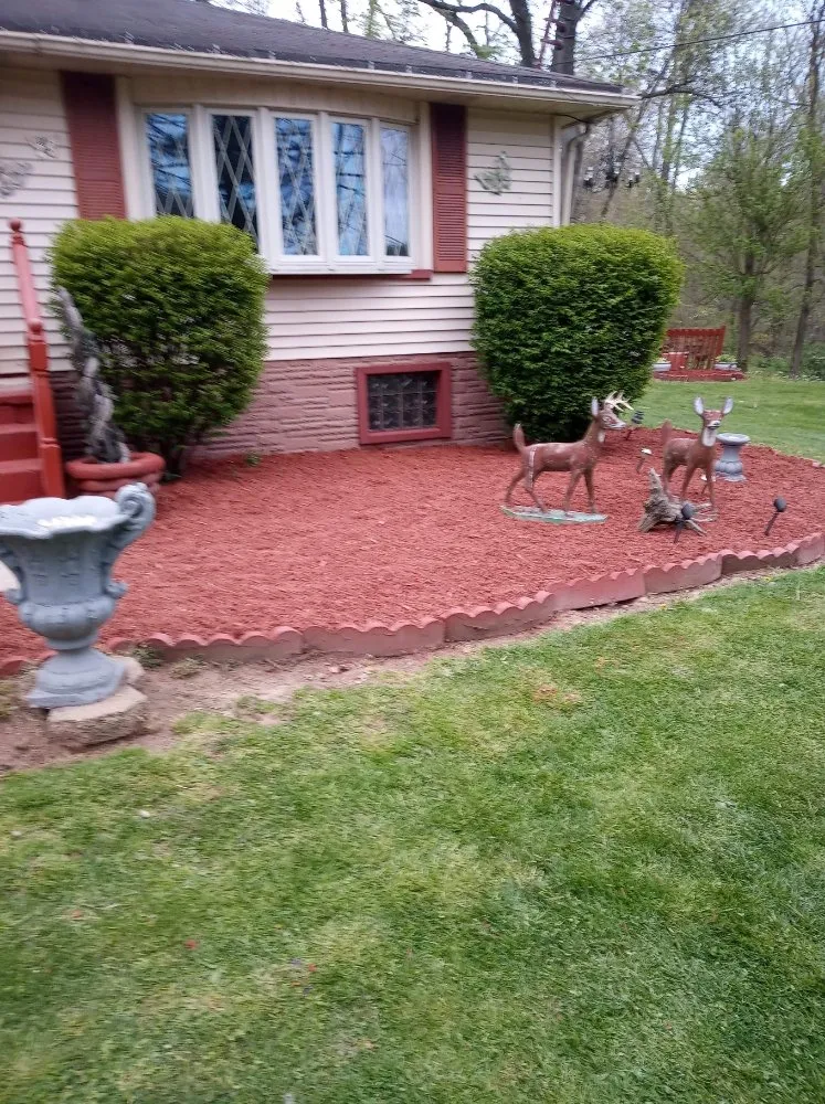 Top-rated residential landscaping in Edinburg, PA by Burton Lawn Care