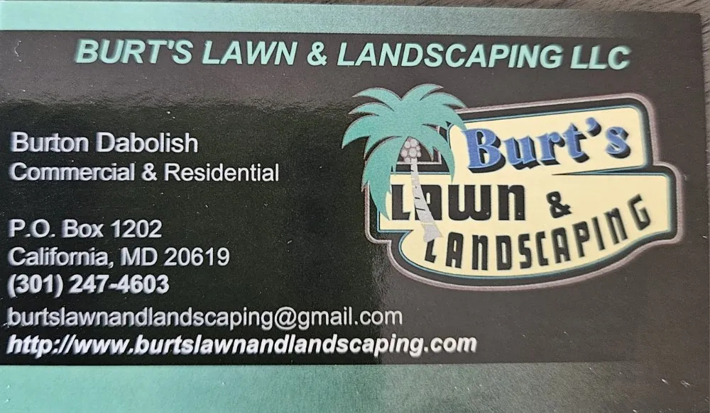Local lawn mowing service in California, MD by Burt's Lawn & Landscaping