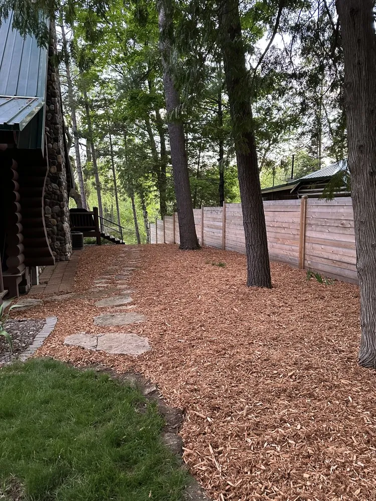 Custom yard maintenance with custom design across Menominee, MI - Buscher Lawn and Landscape