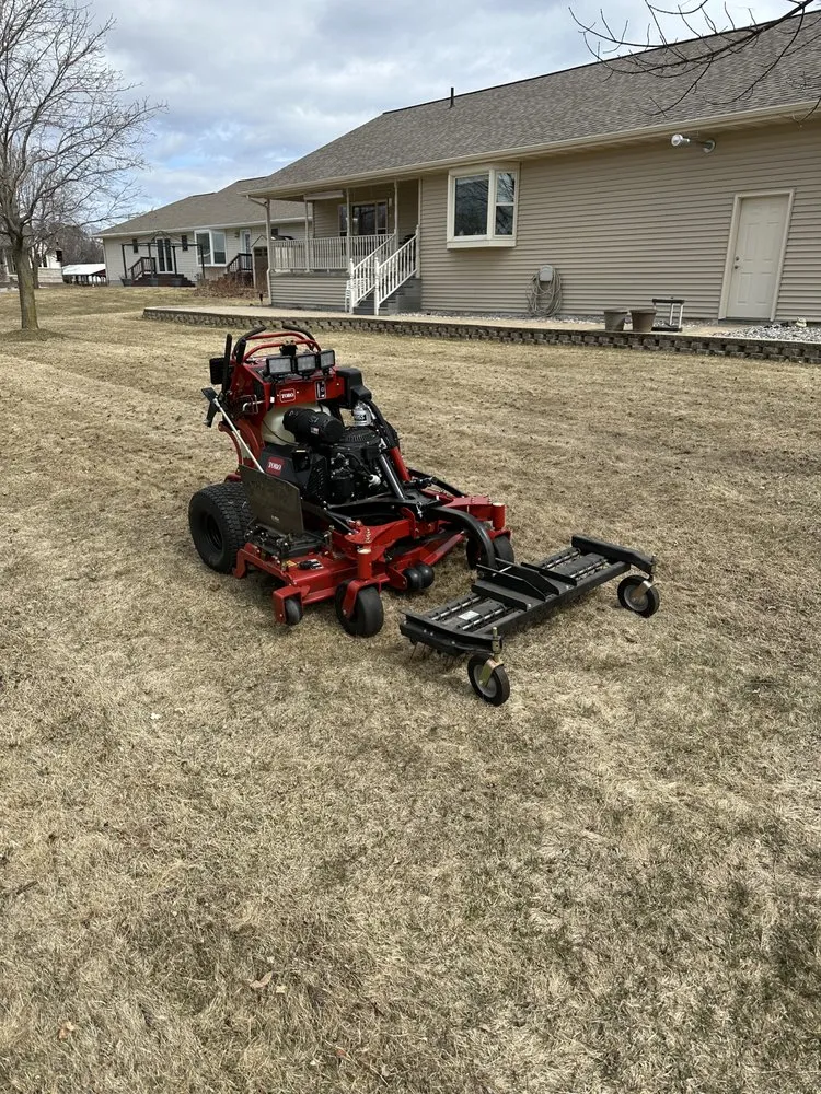 Expert lawn mowing service for beautiful yards across Menominee, MI - Buscher Lawn and Landscape