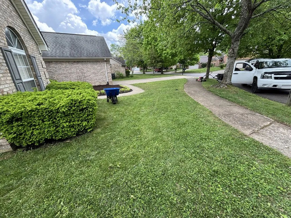 Affordable yard maintenance for homes across Georgetown, KY - Bush Landscaping & Design