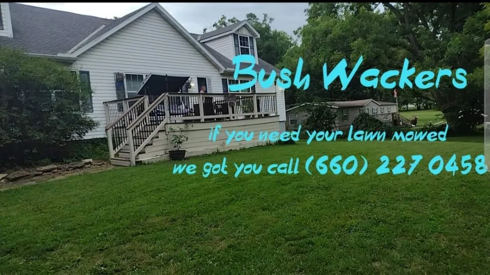 Custom garden landscaping in Butler, MO by Bush Wackers