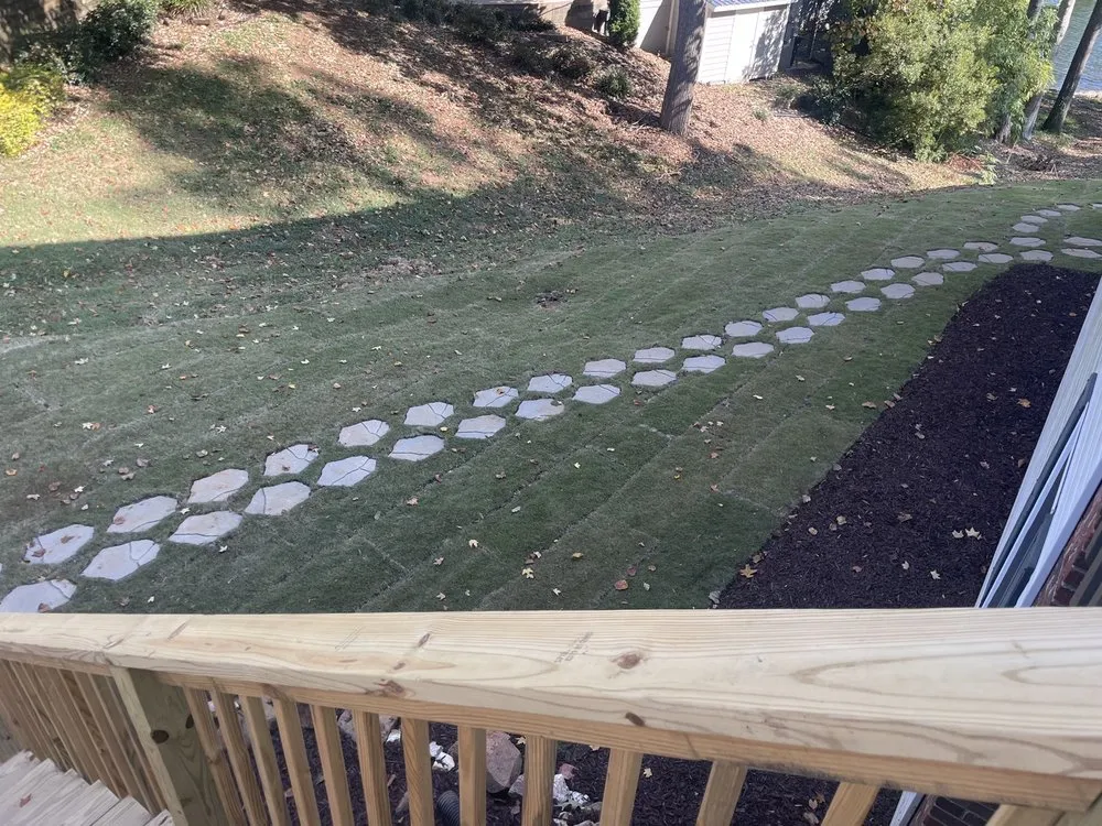 Professional yard maintenance in Richfield, NC by Bushwackers Landscaping